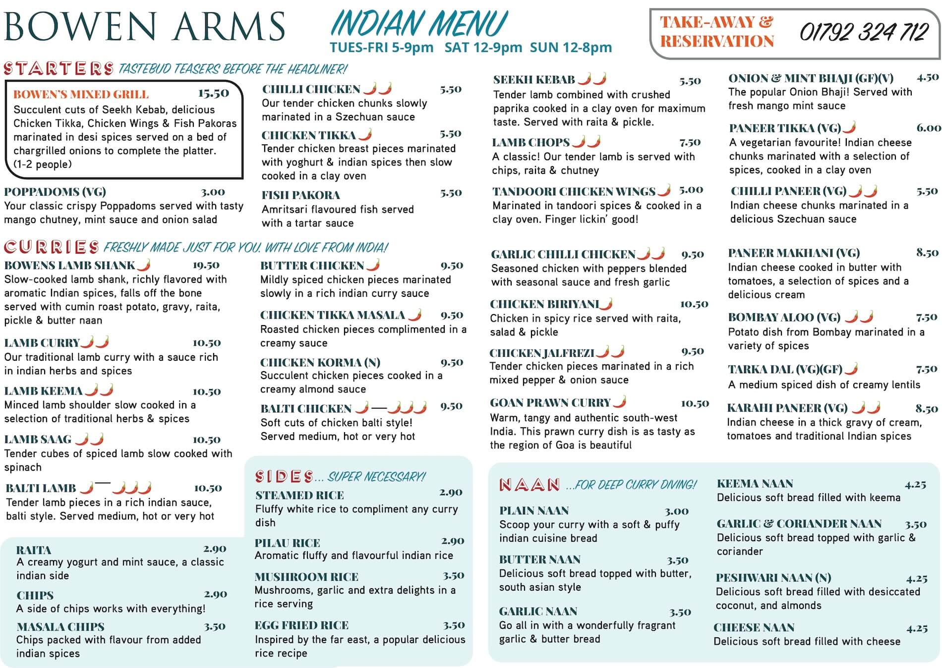 bowenmenu front 30122025